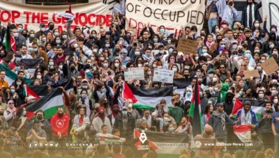 اعتقال 200 شخص خلال الاحتجاجات الطلابية المؤيدة لفلسطين في الجامعات الأمريكية