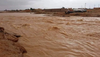 وفاة امرأة في ريف دير الزور الغربي إثر انهيار منزلها بسبب السيول والأمطار الغزيرة