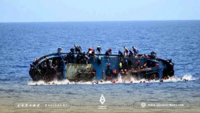 مأساة غرق قارب يحمل 22 مهاجرًا قبالة الساحل الشمالي الغربي لتركيا