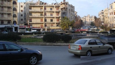 مطاردة سنيمائية في شوارع مدينة حلب