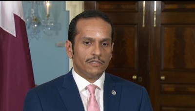 وزير خارجية قطر يصل لندن ضمن جولة أوروبية