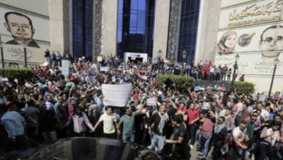 احتجاجات بمصر على إقرار اتفاقية تيران وصنافير
