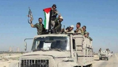 وصول أرتال عسكرية لجيش التحرير الفلسطيني إلى البادية السورية