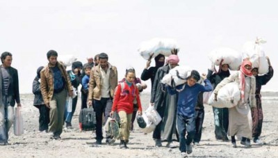 نزوح 200 ألف شخص من محافظة الرقة
