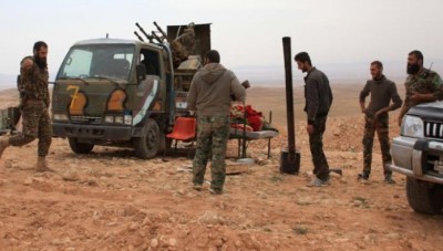 بالفيديو: قوات النظام تدخل صحراء التيفادا غرب دير الزور