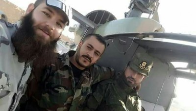 بالصور: سهيل الحسن يظهر في ريف الرقة الشرقي