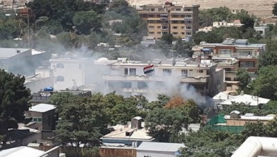 بالصور: تنظيم الدولة يتبنى الهجوم على السفارة العراقية في كابول