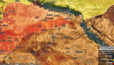 خريطة: تقدم قوات النظام في ريف الرقة الشرقي