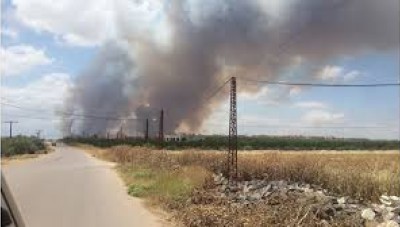 القصف على درعا يطال سهولها