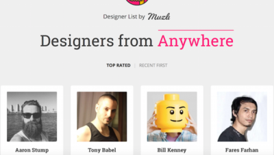 موقع للمصممين المشاهير Designer List