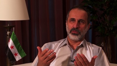 نائب وزير الخارجية الروسي يلتقي "معاذ الخطيب" في الدوحة