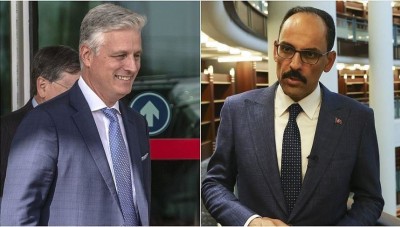 قالن وأوبراين يبحثان العلاقات المشتركة وملفات سوريا وليبيا ومكافحة الإرهاب