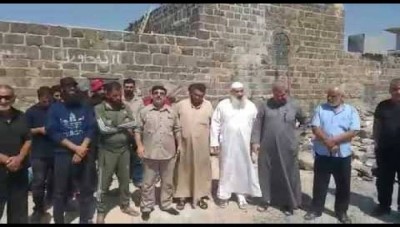 قيادي سابق في الجيش الحر يهدد بالتصعيد ضد النظام وروسيا في درعا (فيديو)