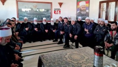 أهالي السويداء يرفضون اعتذار وفود النظام  و يشترطون تغيير رئيس فرع الأمن العسكري 