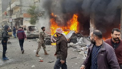 بالفيديو: انفجار مفخخة في مدينة عزاز يخلف 6 قتلى وأكثر من 29 مصاباً