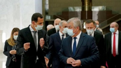 موسكو تعلق  على اجتماع لافرينتييف ببشار الأسد في دمشق