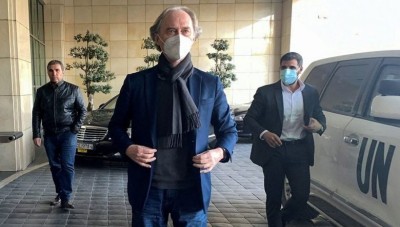 بيدرسن من دمشق: المباحثات ستركز على تنفيذ القرار الأممي 2254