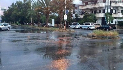 الحرارة إلى انخفاض وأمطار غزيرة في بعض المناطق السورية 
