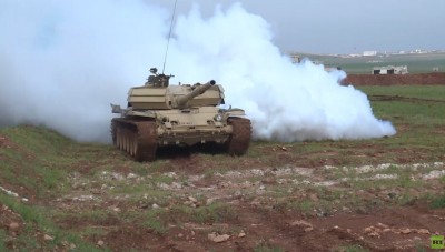 بالفيديو: تدريبات روسية سورية تحاكي هجوماً برياً في أرياف حماه وحلب