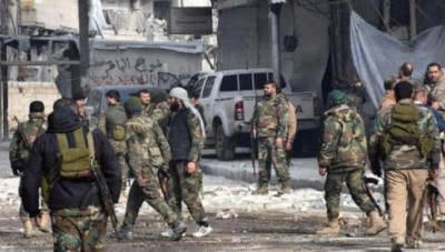 قتلى وجرحى بانفجار داخل مقر للفرقة الرابعة في السبخة