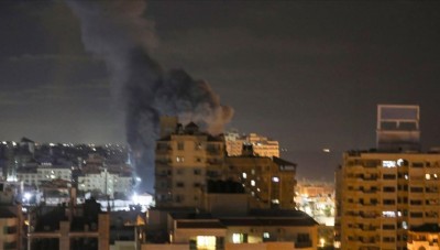 في هجوم يعتبر الأعنف ...إسرائيل تدمر منطقة سكنية  في غزة على رؤوس ساكنيها 