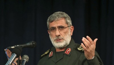قائد فيلق القدس الإيراني  يدعو الفلسطينيين للاستعداد لتسلم إدارة بلادهم بعد زوال إسرائيل