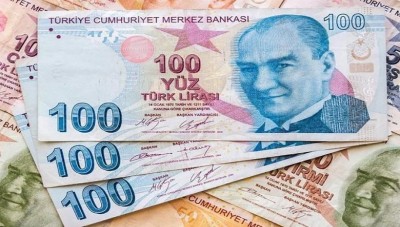 هبوط في سعر صرف الليرة التركية مقابل العملات الرئيسية