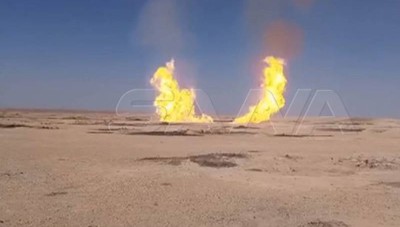  انفجار خط غاز يربط بين النظام و قسد ... وفصيل جديد يعلن عن نفسه لأول مرة يتبنى التفجير