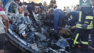 مقتل رجل وامرأة وإصابة أخرين بانفجار في مدينة عفرين