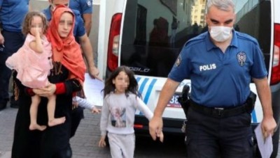 سوري يحتجز زوجته وأبنائه ويحاول إحراق المنزل في تركيا