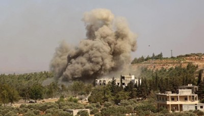 غارات روسية تستهدف ريفي ادلب واللاذقية