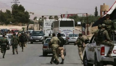 قطار التسوية مع النظام يصل إلى مدينة طفس غربي درعا 