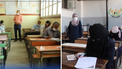 الحكومة المؤقتة تجري مسابقة لإنتقاء معلمين في المناطق المحررة
