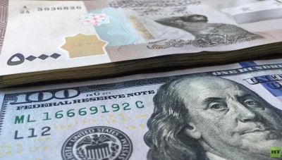 الدولار يسجل سعراً   جديداً  في افتتاح  تعاملات الثلاثاء