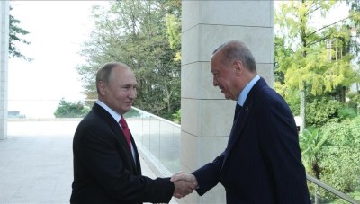 أردوغان يصف لقاء بوتين بـ المثمر 