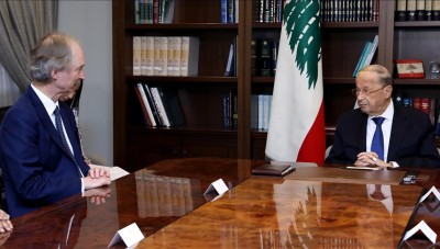 بيدرسون في لبنان لإجراء محادثات مع الرئيس عون