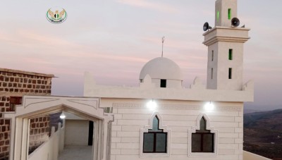 المؤقتة تفتتح مسجد عبد الله زين العابدين في ريف عفرين