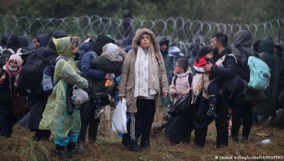  منظمة ألمانية تطالب بإستقبال اللاجئين العالقين على حدود بيلاروسيا