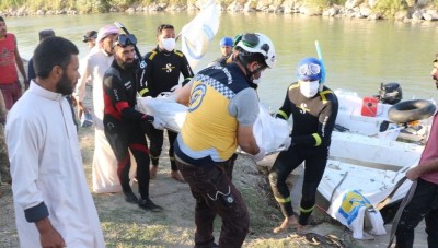  وفاة شاب غرقاً في نهر العاصي بريف ادلب