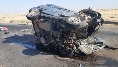 مقتل ثلاثة اشخاص بحادثي سير في حمص