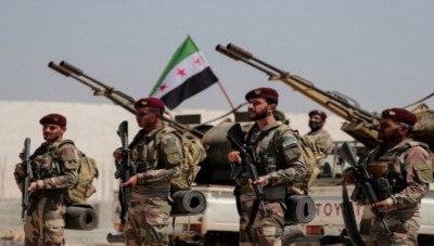 جولة تفقدية لوزير الدفاع على جبهات ومحاور القتال في منطقة درع الفرات