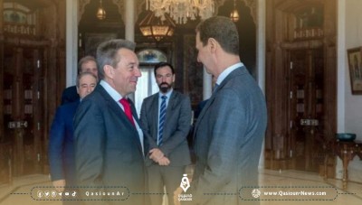  الأسد يبحث مع الصليب الأحمر عمل اللجنة في سوريا