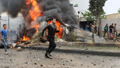 انفجار يستهدف قيادي معارض في معرة النعمان