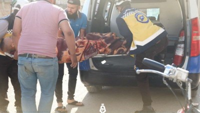 مقتل رجل وإصابة زوجته بانفجار قنبلة في عفرين
