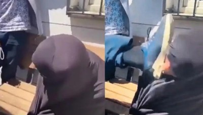 تركي يركل مسنة سورية على وجهها بوحشية في غازي عنتاب.. والسلطات تعتذر 
