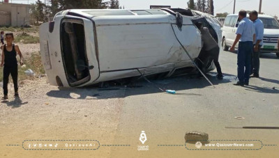 وفاة شخصان في حادث بالحسكة