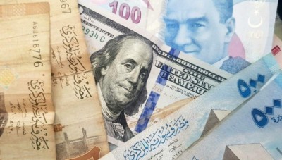 سعر صرف الليرتين السورية والتركية مقابل الدولار الأمريكي اليوم الجمعة 