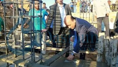 إعادة إعمار أول منزل مدمر بغزة