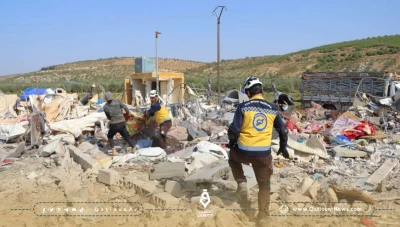 مقتـ.ـل خمسة أشخاص إثر قصف قوات النظام على ريف إدلب