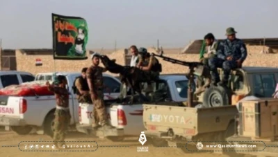 الحرس الثوري الايراني" يدخل شحنة أسلحة لمدينة البوكمال